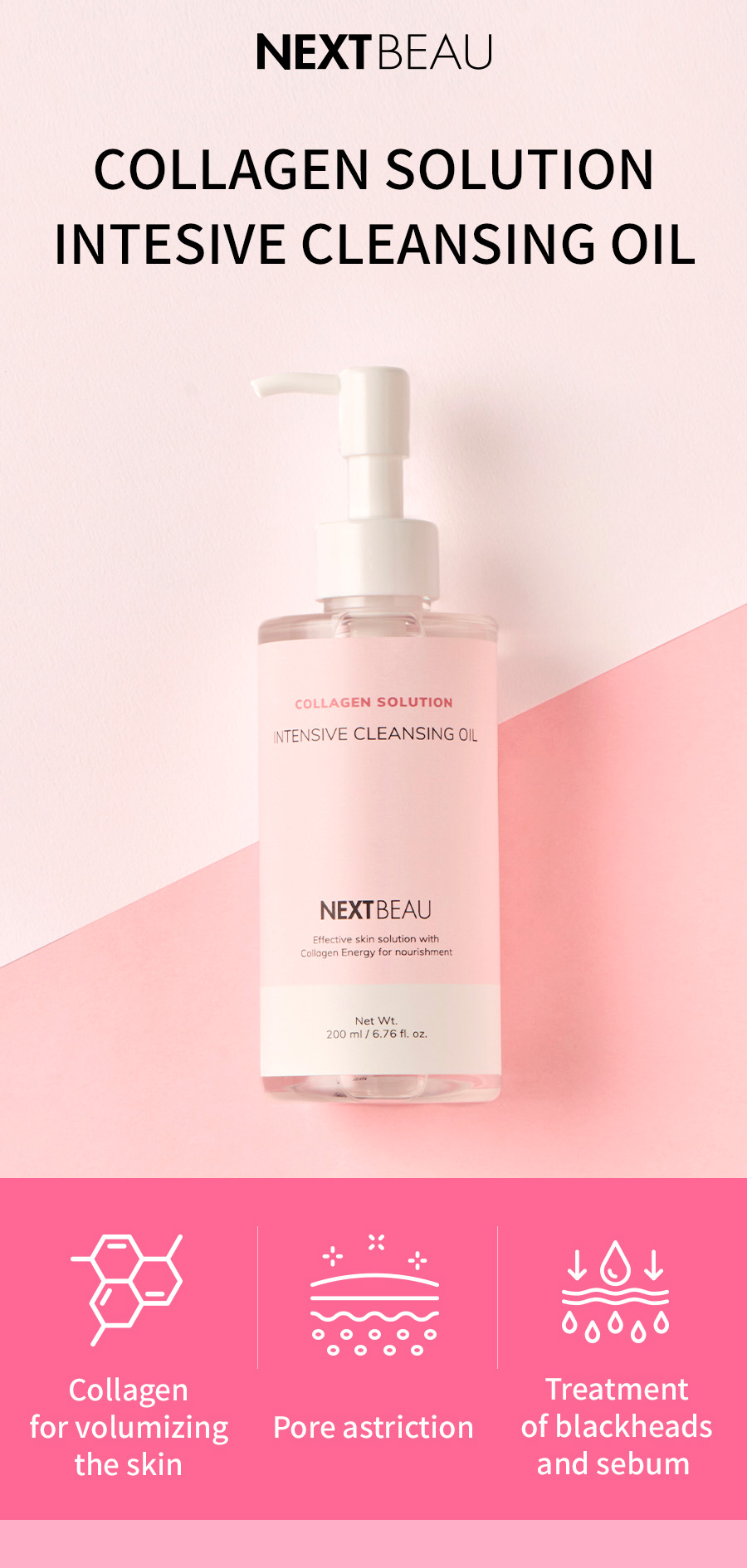 NEXTBEAU-Collagen-Solution-Intensive-Cleansing-Oil-200ml-intro-01
